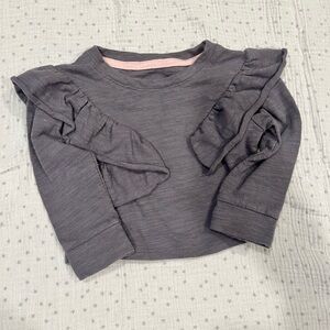 Gray girls top